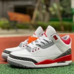 Air Jordan 3 Retro "Fire Red" White Red DN3707-160