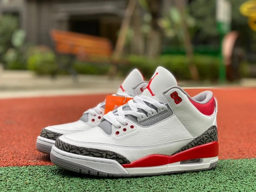 Air Jordan 3 Retro "Fire Red" White Red DN3707-160