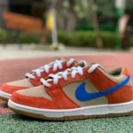 Nike SB Dunk Low Pro Orange Blue Corduroy BQ6817-201-003-001