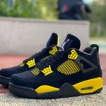 Air Jordan 4 Retro "Thunder" Black Yellow DH6927-017