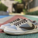 Travis Scott x Playstation x Nike SB Dunk Low Grey Blue CU1726-800