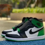 Air Jordan 1 Lucky Green Black White Green High-Top DZ5485-031