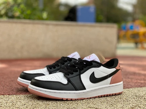 Air Jordan 1 Low Golf Black White Pink DD9315-106