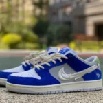 FLY x Nike SB Dunk Low "Game Royal" White Blue DQ5130-400