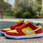 Nike SB Dunk "Bart Simpson" Yellow Orange BQ6817-602