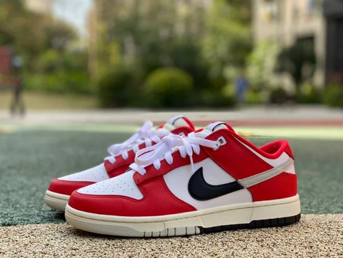 Nike SB Dunk "Chicago Split" White Red DZ2536-600