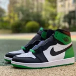 Air Jordan 1 High OG "Lucky Green" Black White Green S2 Edition DZ5485-031