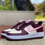 Nike Air Force 1 Valentine's Day White/Pink/Burgundy FD9925-161