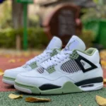 Air Jordan 4 "Sage Green" AJ4 Pure Version AQ9129-103