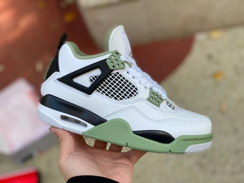 Air Jordan 4 "Sage Green" AJ4 AQ9129-103 131