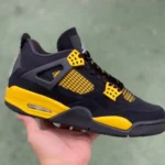 Air Jordan 4 Retro "Thunder" Black Yellow DH6927-017