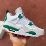 Nike SB x Air Jordan 4 "Pine Green" AJ4 Pure Version DR5415-103