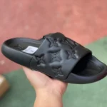 LOUIS VUITTON WATERFRONT Slides Black