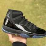 Air Jordan 11 "Gamma" Black Basketball Shoes 378037-005