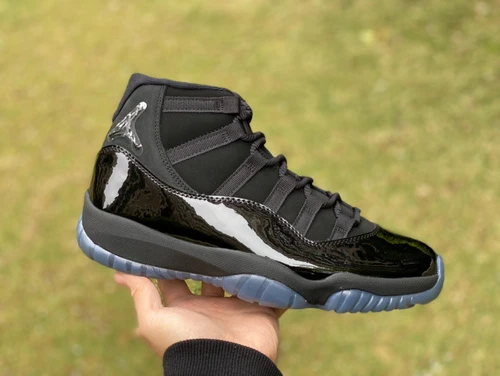 Air Jordan 11 "Gamma" Black Basketball Shoes 378037-005