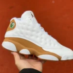 Air Jordan 13 "Wheat" White Yellow Sneakers 414571-171