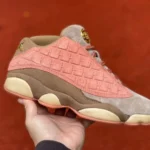 Clot x Air Jordan 13 "Terracotta" Burgundy Sneakers AT3102-200