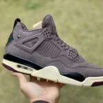 A Ma Maniere x Air Jordan 4 "Violet Ore" Burgundy DV6773-220