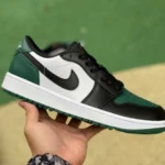 Air Jordan 1 Low Golf Black White Green DD9315-107