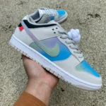 Nike Dunk Low Grey Blue Black Custom RU2236-563