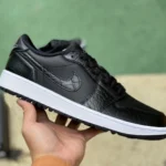 Air Jordan 1 Low Golf "Black" Waterproof Golf Sneaker DD9315-003