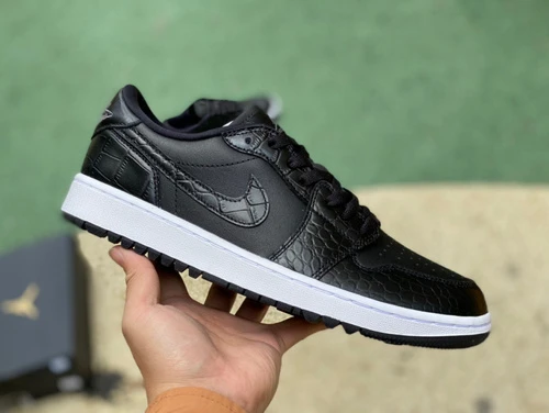 Air Jordan 1 Low Golf "Black" Waterproof Golf Sneaker DD9315-003