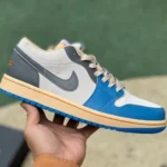 Air Jordan 1 Low UNC Grey Low-Top Sneaker DZ5376-469