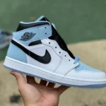 Air Jordan 1 Mid Blue White Sneakers DV1308-104