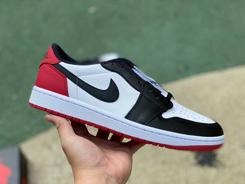 Air Jordan 1 Low OG "Black Toe" 2023 Premium Edition Sneaker CZ0790-106