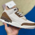 Air Jordan 3 "Palomino" Grey Brown Premium Leather CT8532-102