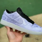 CLOT x fragment design x Nike Dunk Low White Silk FN0315-110