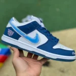 Born x Raised x Nike SB Dunk Low White Blue FN7819