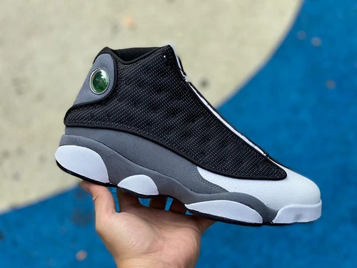 Air Jordan 13 "Black Flint" Black Grey White Sneakers DJ5982-060