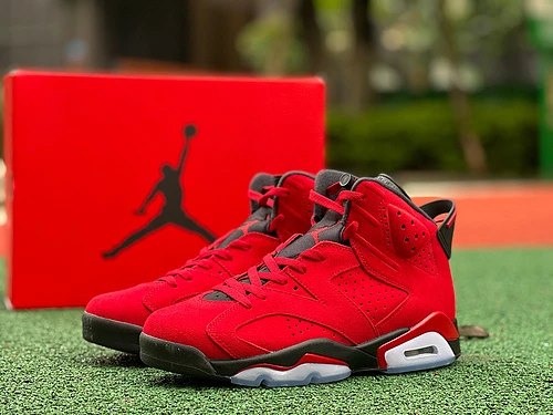 Air Jordan 6 "Toro" Bulls Red Cut Piece Edition CT8529-600