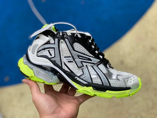 Balenciaga Runner 7.0 Green Silver White