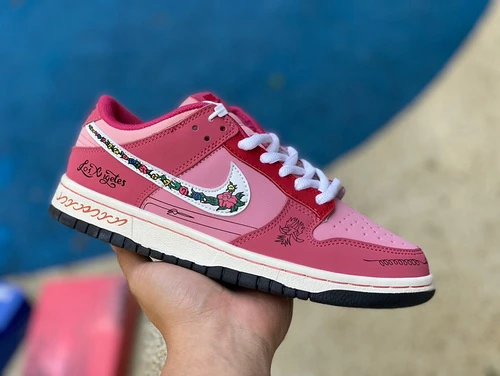 Nike Dunk Low "Gypsy Rose" White Pink CW1590-100