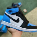 Air Jordan 1 Blue Black Sneakers DZ5485-400