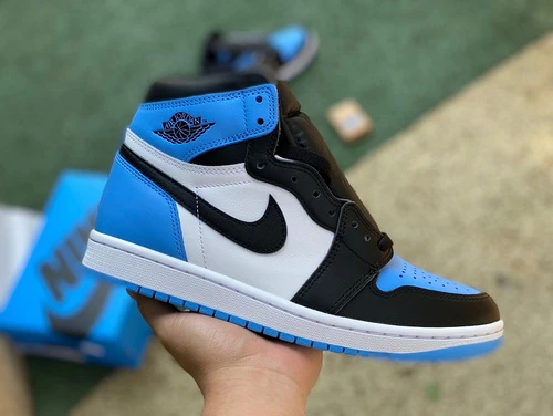 Air Jordan 1 Blue Black Sneakers DZ5485-400