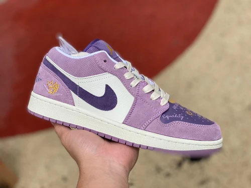 Air Jordan 1 Low Kuromi Purple Women's Low-Top Sneaker DR8057-500