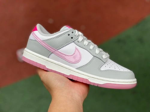 Nike Dunk Low 520 White Grey Pink FN3433-161