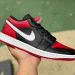 Air Jordan 1 Alternate Bred Toe Black Red 553558-066