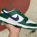 Nike Dunk Low "Gorge Green" White Green Blue DD1503-300