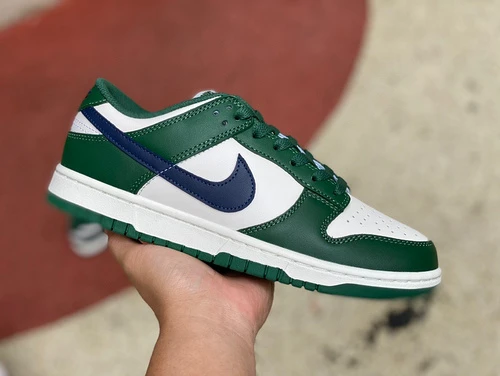 Nike Dunk Low "Gorge Green" White Green Blue DD1503-300