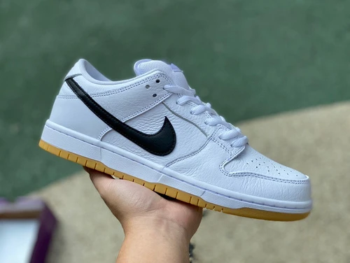 Nike SB Dunk Low Pro ISO White Black Gum CD2563-101