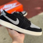 Air Jordan 1 KO Low Black Gray DX4981-002