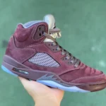 Air Jordan 5 "Burgundy" High Premium Cut 3M Reflective DZ4131-600