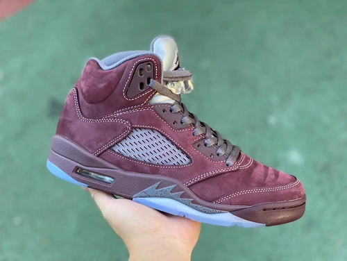 Air Jordan 5 "Burgundy" High Premium Cut 3M Reflective DZ4131-600