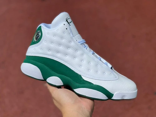 Air Jordan 13 "Ray Allen" White Green Sneakers 414571-125