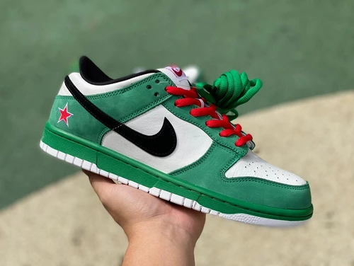 Nike Dunk SB Low Pro "Heineken" Green White 304292-302