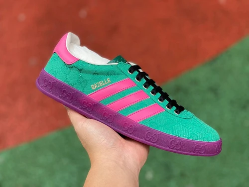 Adidas x Gucci Pink Green